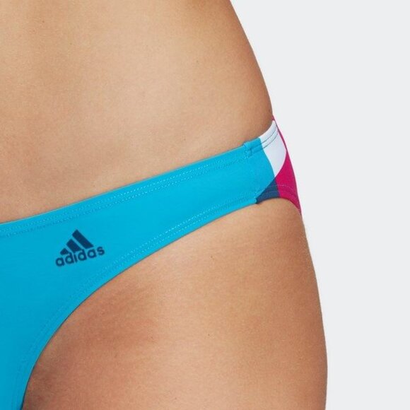 NWT Adidas Hipster Bikini Bottom | Teal & Multicolor | DQ3196 | Size L | Swim - Picture 8 of 10